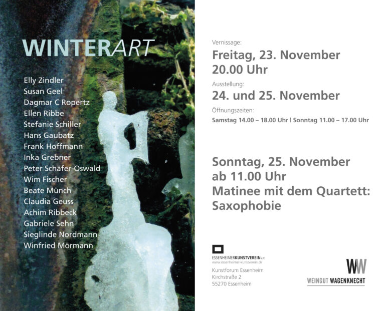 „Winterart“ im Essenheimer Kunstforum